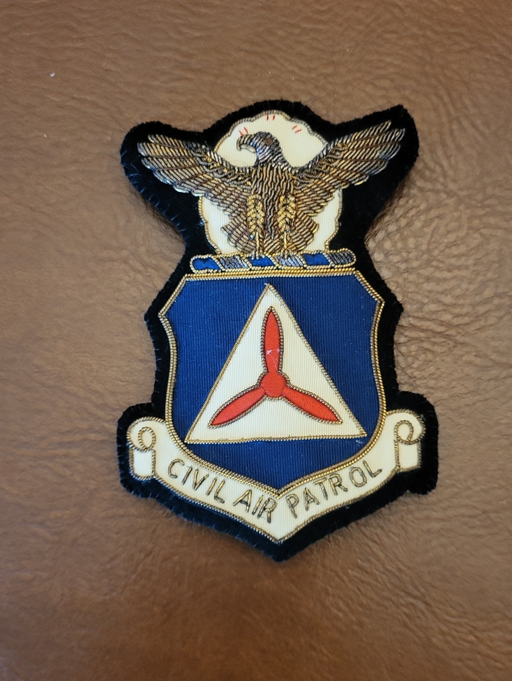 Civil Air Patrol Embroidered Patch - Blue, White, Red, Gold